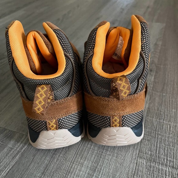 ZeroXposur Kids Mountain Genuine Leather Portland Hiker Hiking Boots Shoes - 6Y - Picture 6 of 8